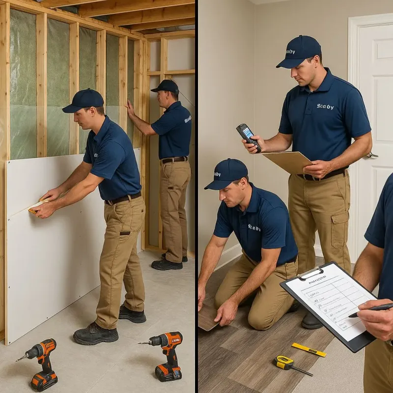 Repairs and Reconstruction process in Oswego, KS