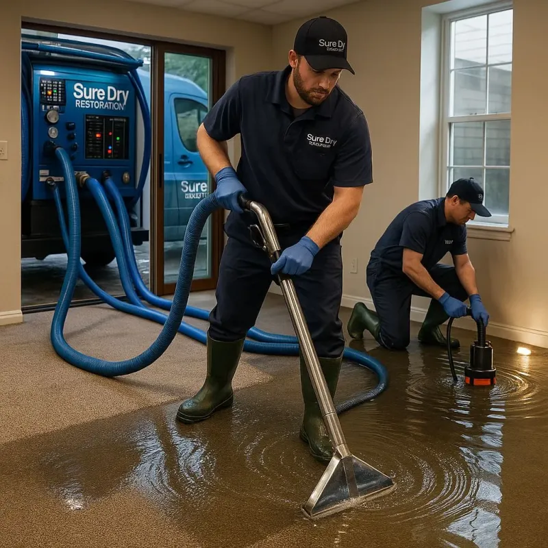 Water Extraction and Removal process in Oswego, KS